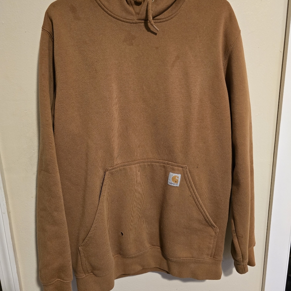 Brown carhartt hoodie